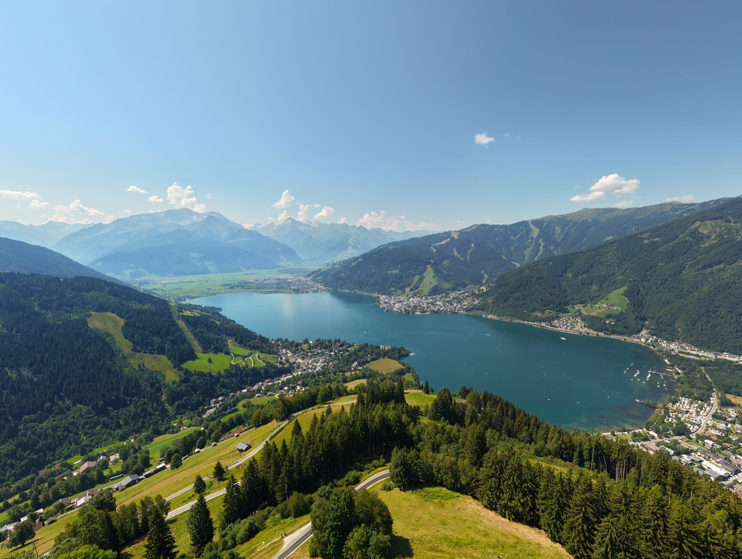 Zell am See — Drohnenaufnahme (Platzhalter)