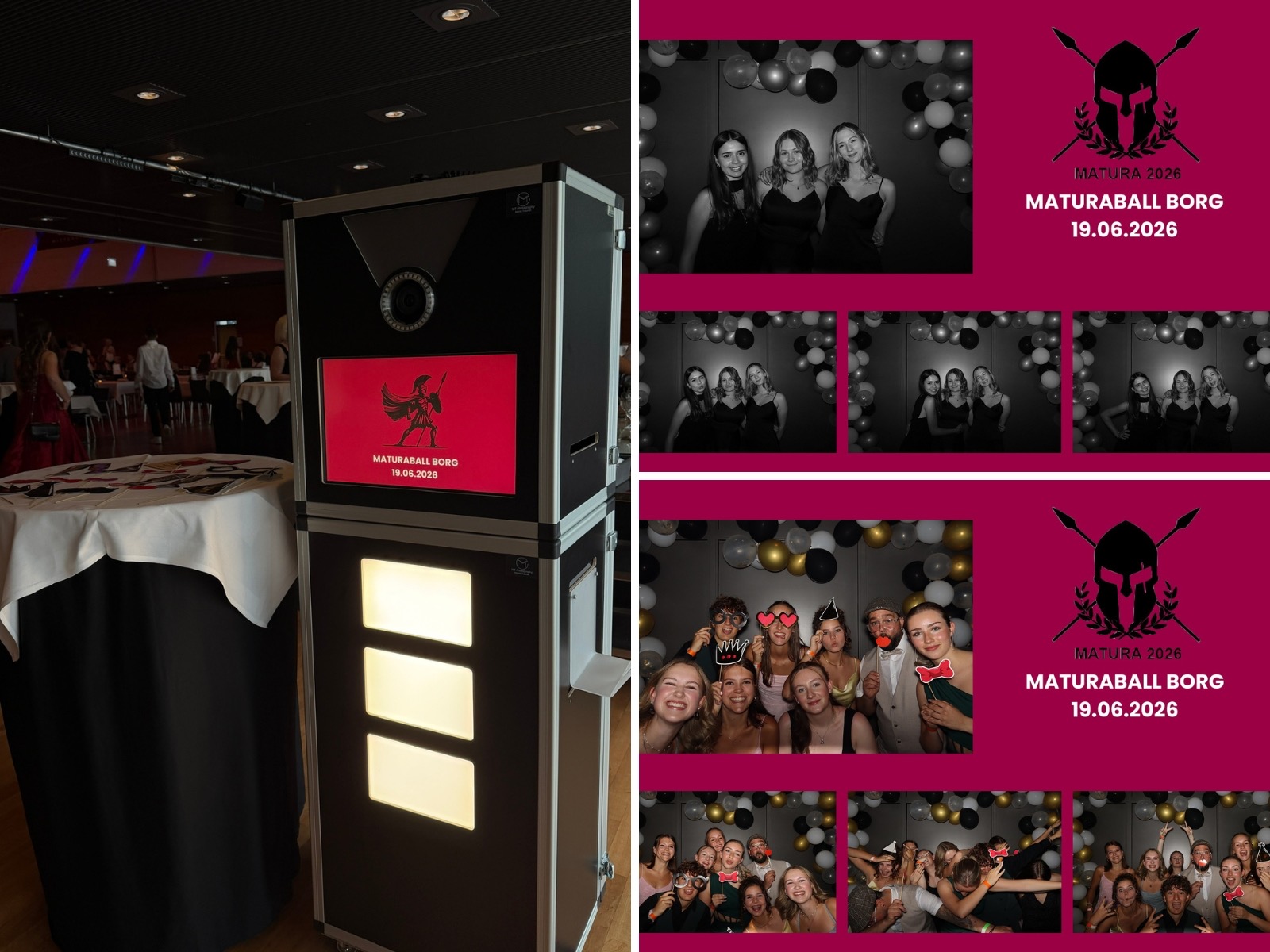 Maturaball BORG – Fotobox